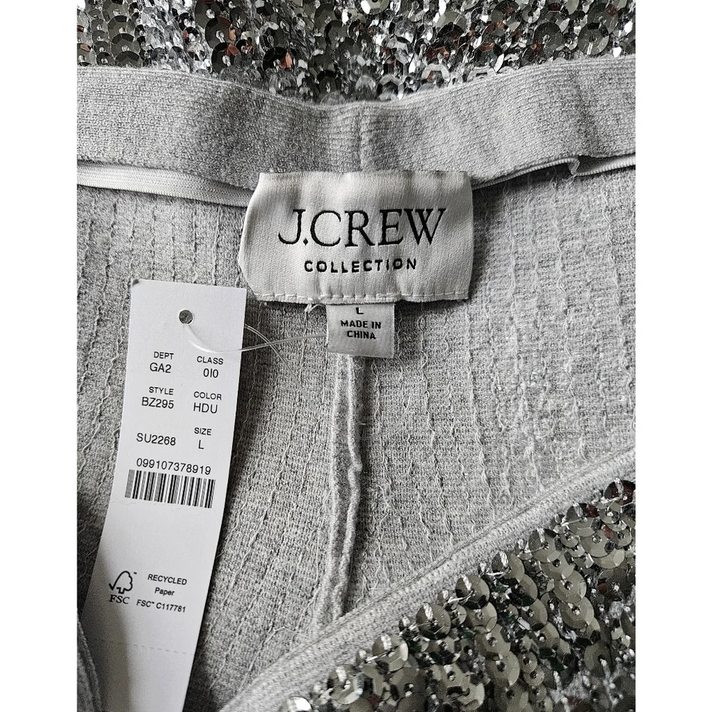 J.Crew Collection sequin mini short